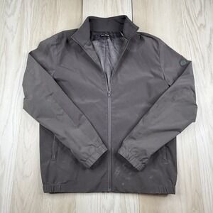 Malbon Golf Robin Jacket Full Zip Outdoor Mens Size S Small Logo Nylon